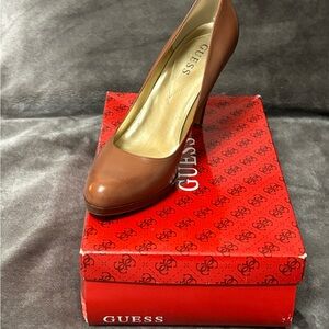 Guess Women's Classic Brown Heels